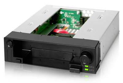 Icy Dock Frame Removable SATA Black Icy Dock MB971SP-B, Alu, Black, SATA — image 1