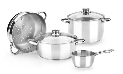 Monix Pack Battery Kitchen OPTIMA2 MA50001 Saucepan Ø16CM Ollas Ø20 24CM Cacerolas Ø20 24CM Steel Inoxidable A — image 1