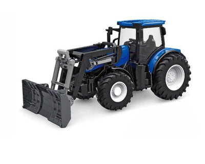 Amewi Rc Traktor With Räum-schiebeschild Liion 500MAH Blue/6+ — image 1