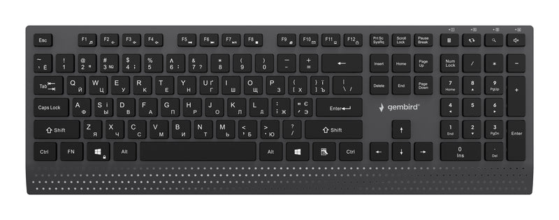 Gembird Keyboard Multimedia USB Cyrill/Black KB-MCH-06-CYRL