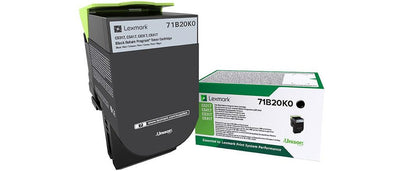 Lexmark Toner Black 71B20K0 3.000 Paginas — image 1