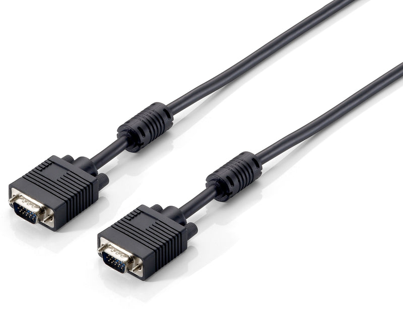 Equip 118813 Cable VGA 3 + 7 S/S HDB15 AWG30 8.00M (d-sub) Black