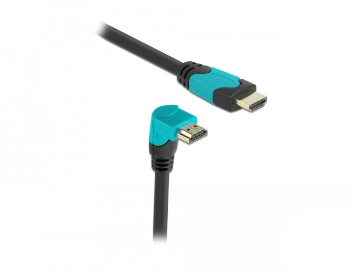 Delock Cable 86991 HDMI 1M HDMI Type a Standard Black Blue