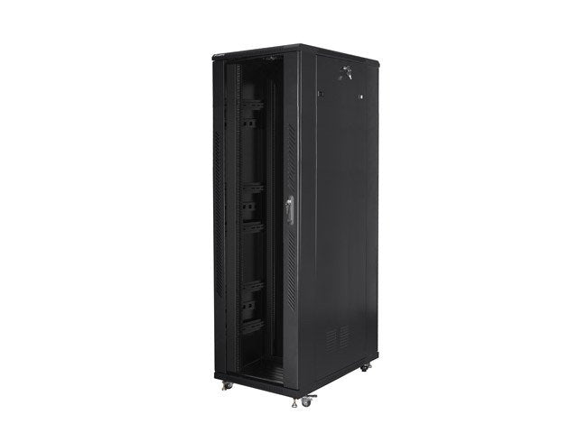 Lanberg FF01-8242-12B Free-standing Rack 19 Self-assembly Flat Pack 42U 800X1200 Black