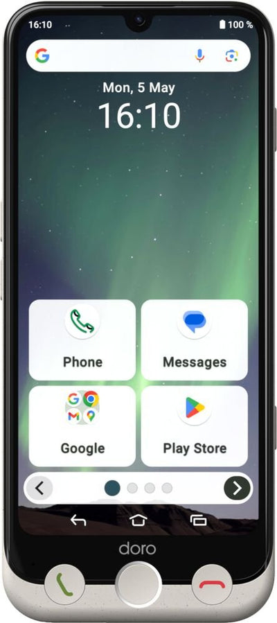Doro Smartphone Aurora A30 4G 6 128GB Bone — image 1