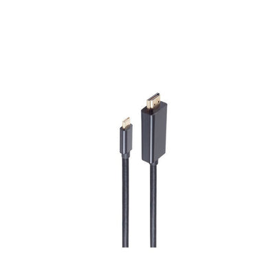 Shiverpeaks HDMI Cable Connection USB 3.1 Type-c Connector Male 60HZ 1M — image 1