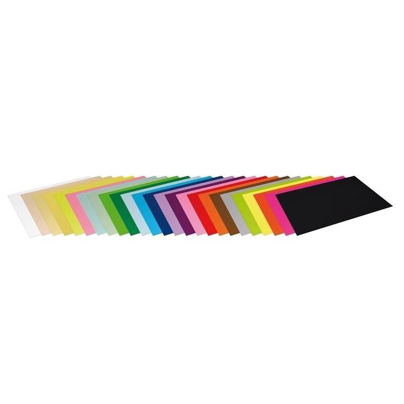 Fabrisa Cartulina 180G A4 50H Surtido Intenso
