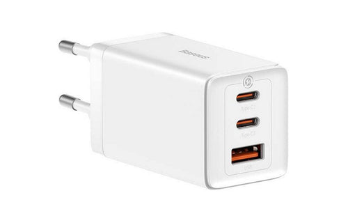 Baseus GAN5 Pro 2x USB-C + Usb, 65W (biala) — image 1