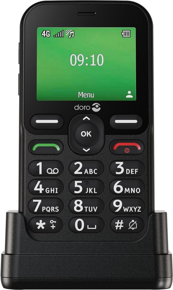 Doro Mobile Phone Leva E10 6,1CM (2.4) 118,9G Black
