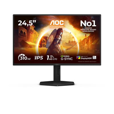 AOC Monitor 25 25G4SXU Gaming FHD Black/Grey — image 1
