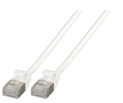 Efb RJ45 Network Cable CAT.6A U FTP Tpe 4MM Ultraflex White 2M — image 1