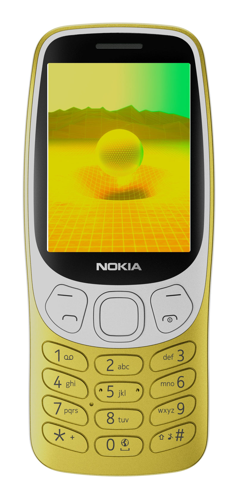 Nokia Mobile Phone Hmd 3210 (2024) Oro 2.4 Pulgadas LCD 4G microSD