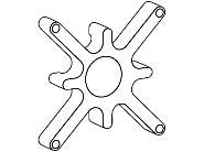 Ergotron Componente Assembly (abstandshalter) — image 1