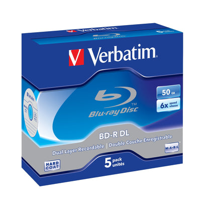 Verbatim 43748 Drive Blu-ray Bd-r 50GB 5 Pieces — image 1