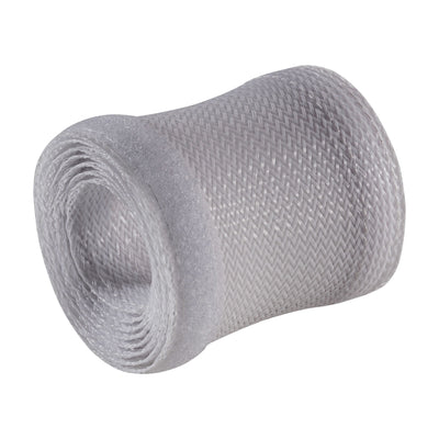 Inline Protector Cable , Hose Fabric With Closure Velcro, 1M X 25MM Diámetro, White — image 1