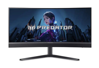 Acer Monitor 34 Predator X34V3BMIIPHUZX 3440 X 1440 Pixels Ultrawide Quad HD LED Black — image 1