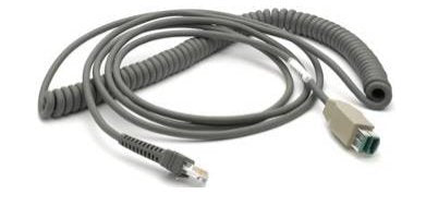 Zebra CBA-U28-C15ZBR Accesorio Reader Code Barcodes Cable Charging — image 1