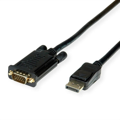 Value Cable DisplayPort-VGA, DP St - VGA St, Black 3M — image 1