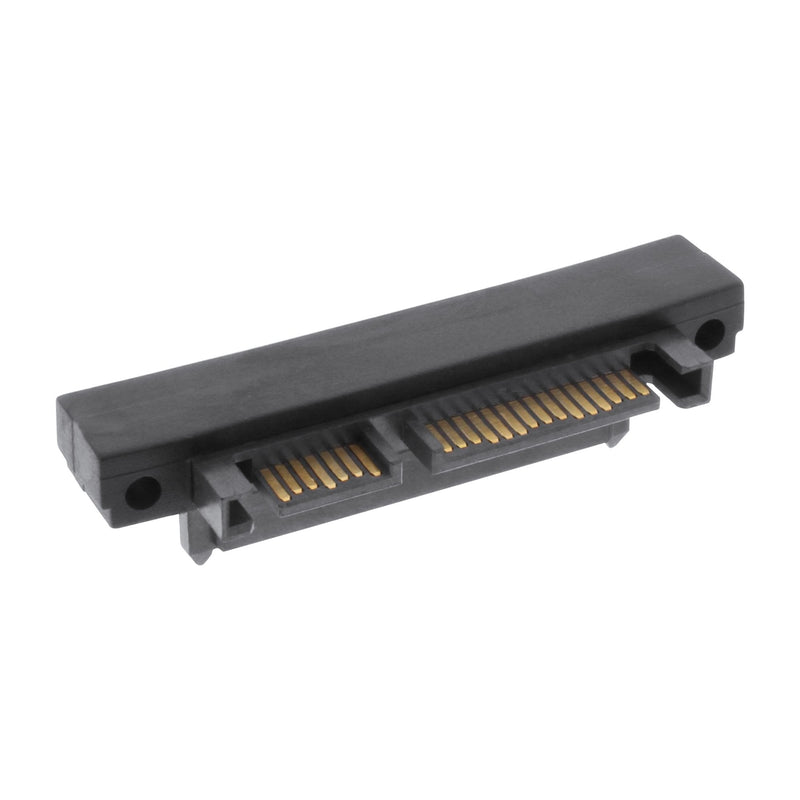 Inline Adapter Sata, M/F, 22 Pines (15 + 7) Ángulo Hacia Abajo