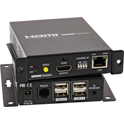 Inline Extensor HDMI USB KVM Sobre Ip, 4K Up To 100M — image 1