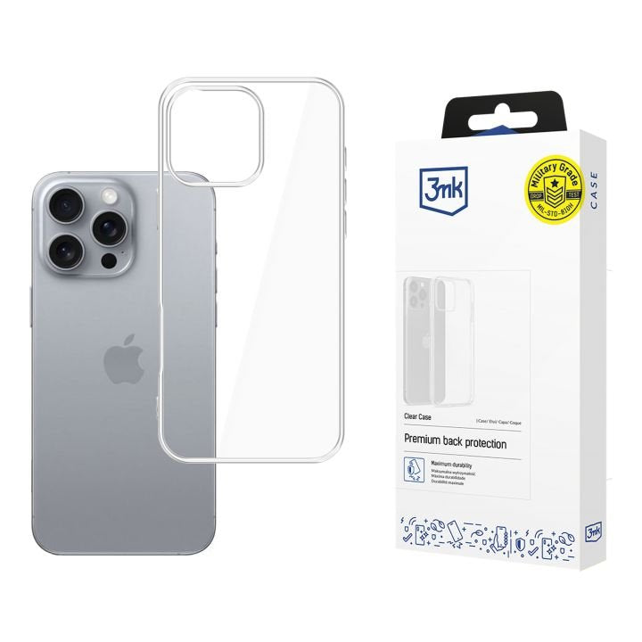 3MK Case Apple Iphone 16 Pro Max. - Clear