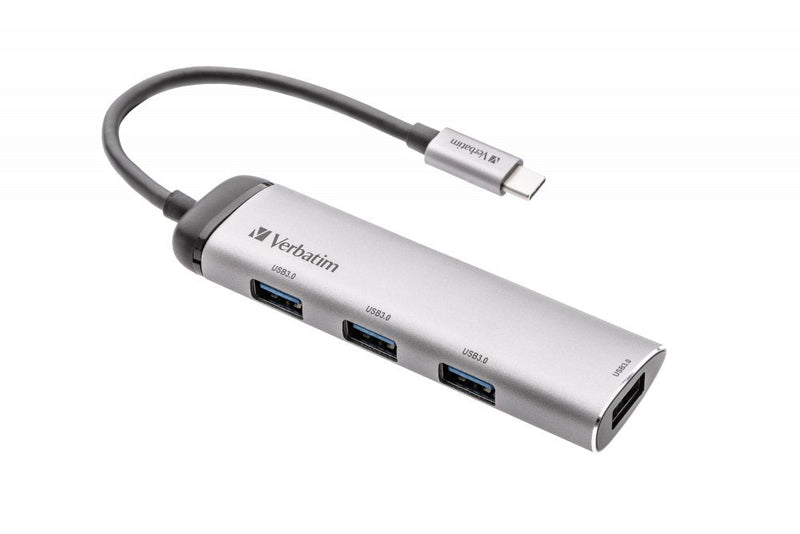 Verbatim Hub Multipuerto USB-C Cuatro Ports USB 3.2 Gen 1