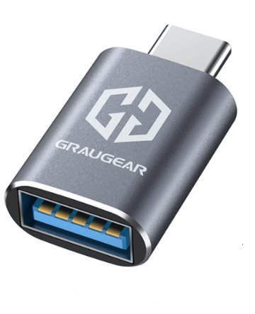 Grisgear Adapter USB 3.2 GEN2 Tipo-a a Type-c Plug 2 Pieces — image 1