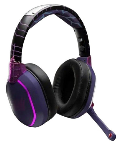 Lexip Headphones Sasuke Revenge Wireless And Alámbrico Set Bluetooth Black Púrpura — image 1