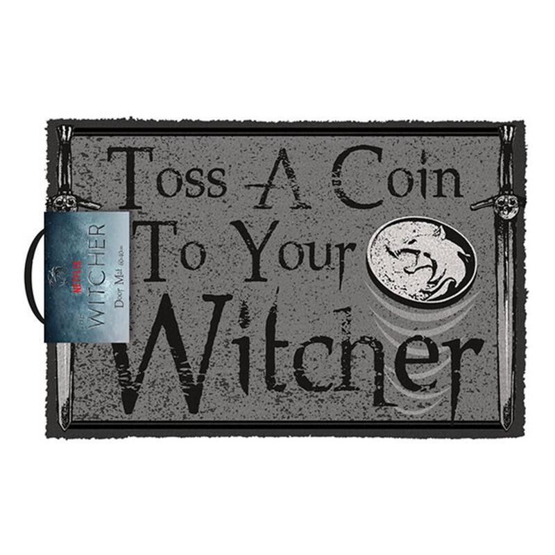Pyramid Felpudo The Witcher Toss a Coin