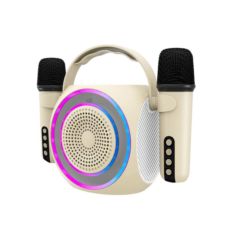 Speaker + 2MIC Inalambricos RGB