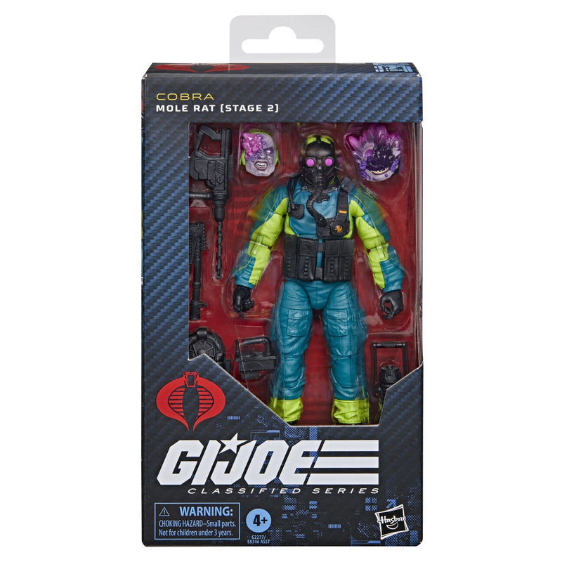 Figure Mole Rat Stage 2 Classified Series Cobra G.i. Joe 15CM
