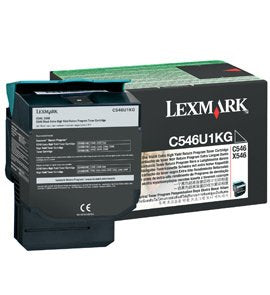 Lexmark Genuine Toner C546U1 Black - C546U1KG PAG-8000 — image 1