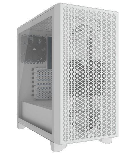 Corsair Box 3000D Airflow Mid-tower Glass Tempered White CC-9011252-WW