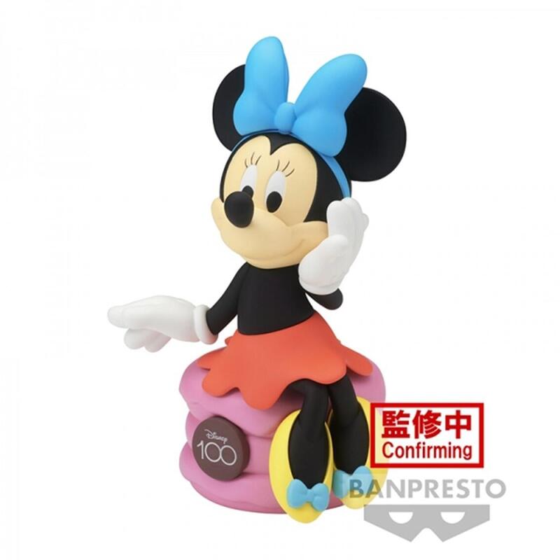 Banpresto Figura Disney Characters Sofubi 100TH Anniversary Minnie Ratón 11CM