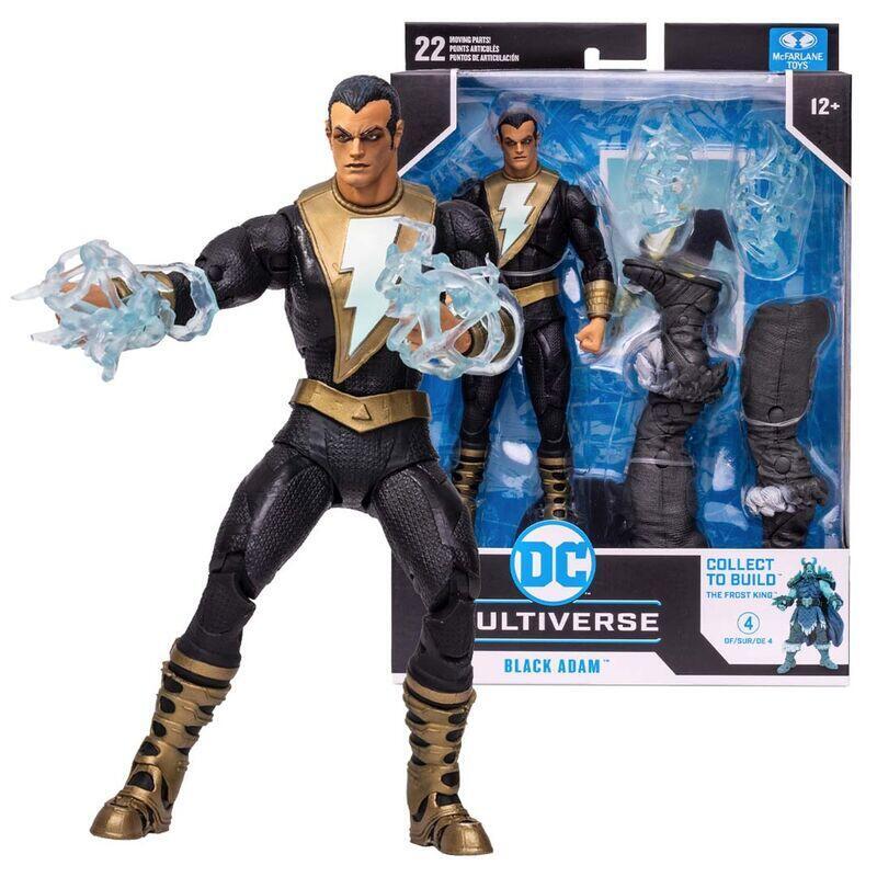 Figura Negro Adam Multiverse DC Comics 18CM