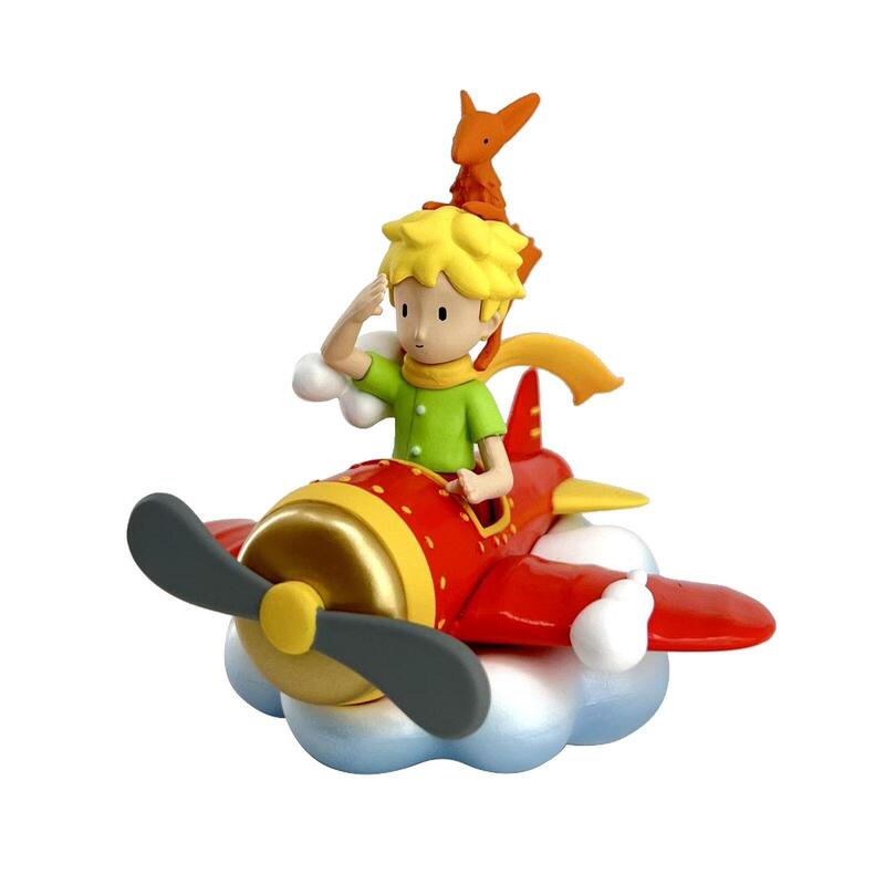 Figure Principito & Zorro Avion Fig. 7,6CM Le Petit Prince