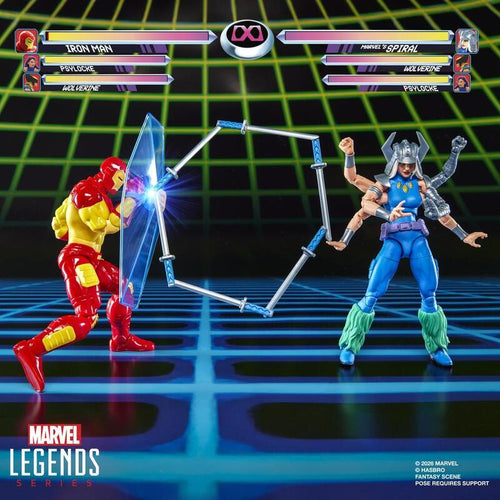 Hasbro Figure Marvel Legends Series Iron Man Vs Marvel's Spiral — image 1