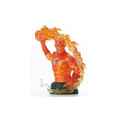 Figure Mini Busto Diamond Marvel Comic Human Torch 1 6 Scale — image 1