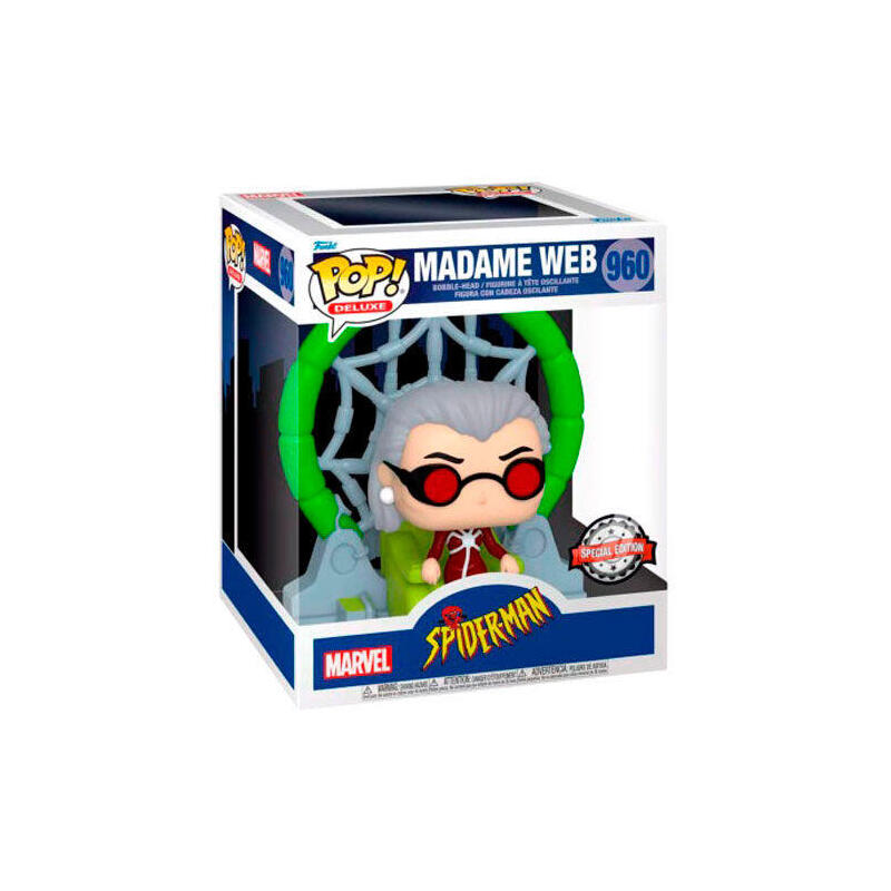 Figure Pop Marvel Spiderman Madame Web Exclusive