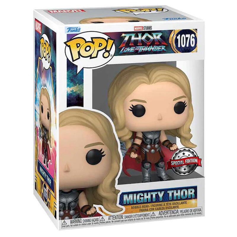 Figura Pop Marvel Thor Love Y Thunder Mighty Thor Exclusive