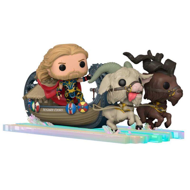 Figura Pop Marvel Thor Love Y Thunder Thor Goat Boat