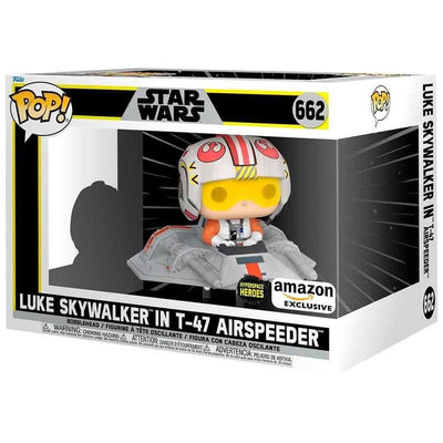 Figure Pop Rides Star Wars Luke Skywalker In T-47 Airspeeder Exclusive — image 1