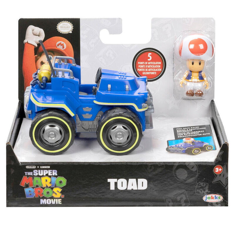 Figure Toad Kart Film Mario Kart 7CM