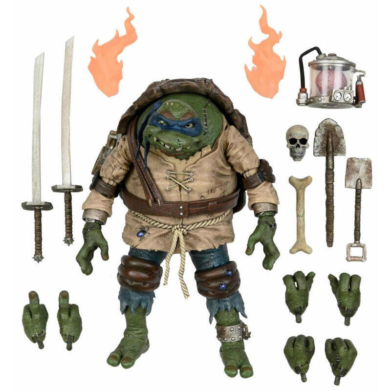 Figure Ultimate Leonardo - Tortugas Ninja Hunchback