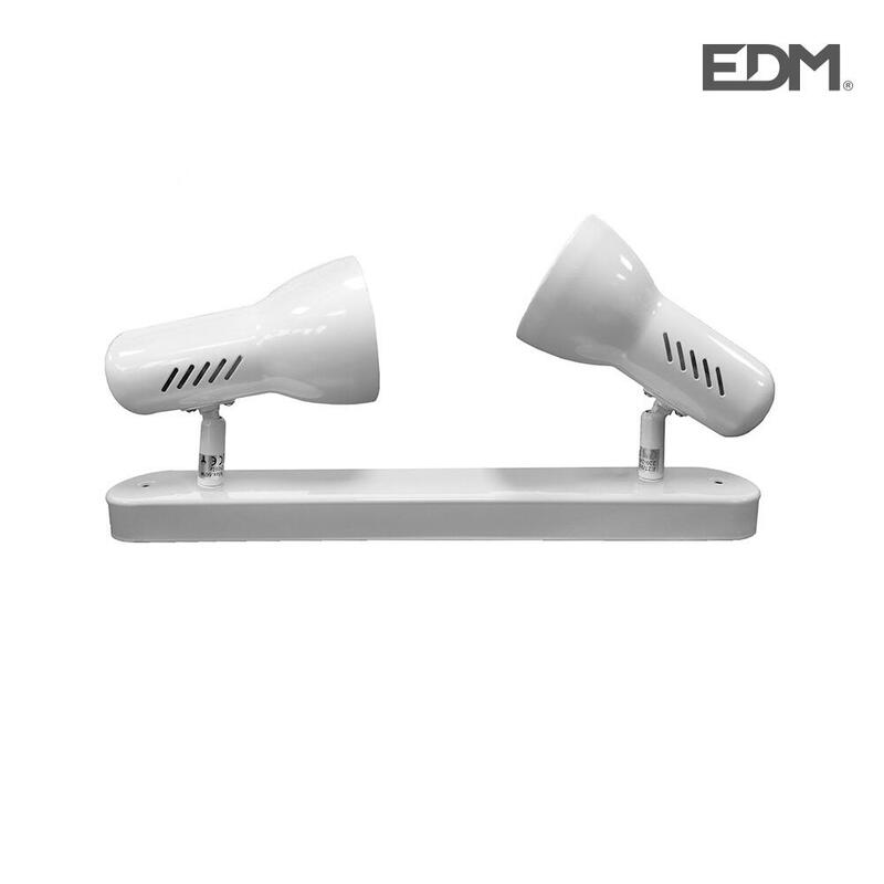 EDM Foco 2 Elementos Colour White E27 Model Galaxy