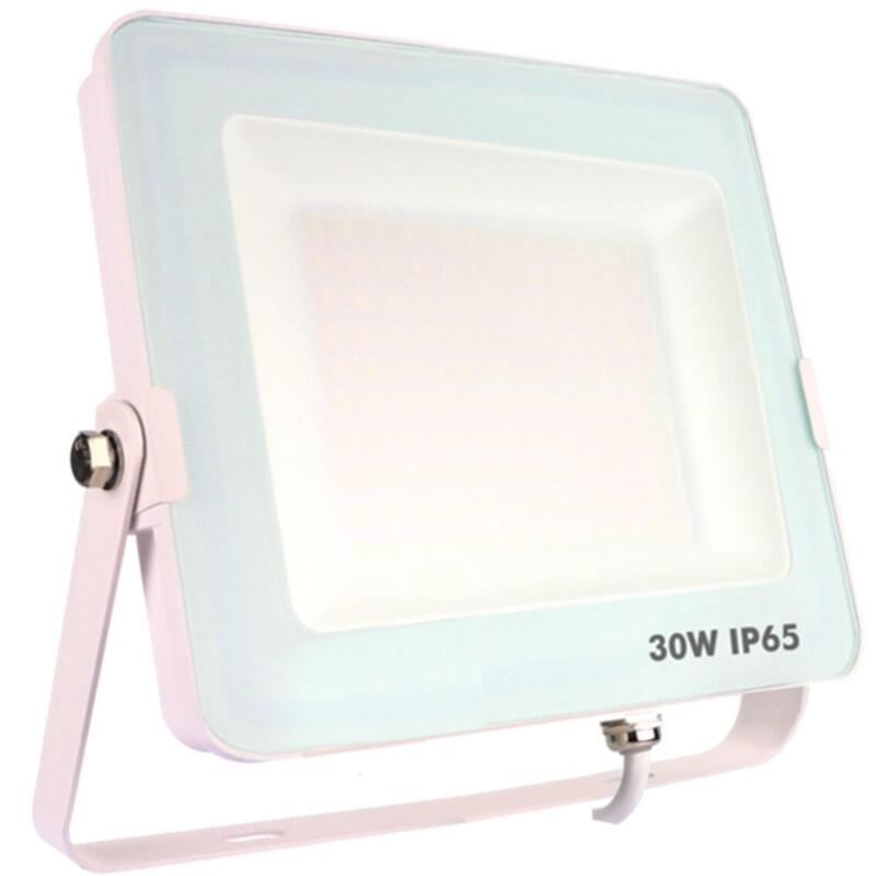 Foco Projector LED Silver Electronics Forge + Projector IP65 30W 3000K 2.400LM White