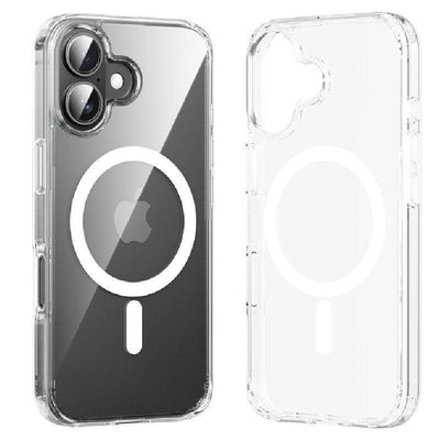 Vention Case Dura With Magsafe KUGT0-20 Compatible With Iphone 16 Plus Transparent — image 1