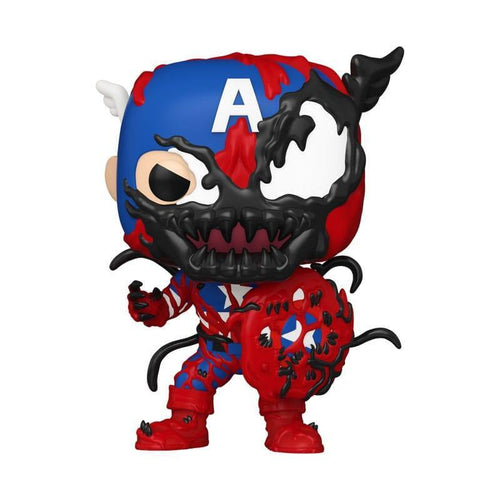 Funko Pop Marvel Carnage Capitán América — image 1