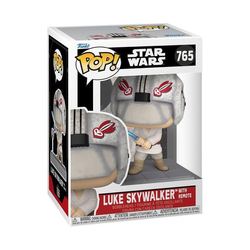 Funko Pop Star Wars Luke Skywalker Con Remote