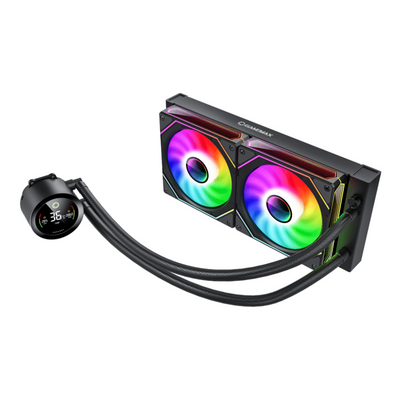 Gamemax CPU Liquid Cooler Iceburg 240 Digital Black — image 1